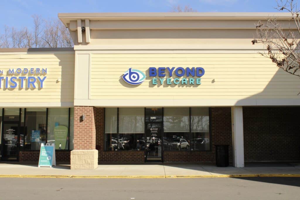 Beyond Eyecare clinic exterior in Herndon