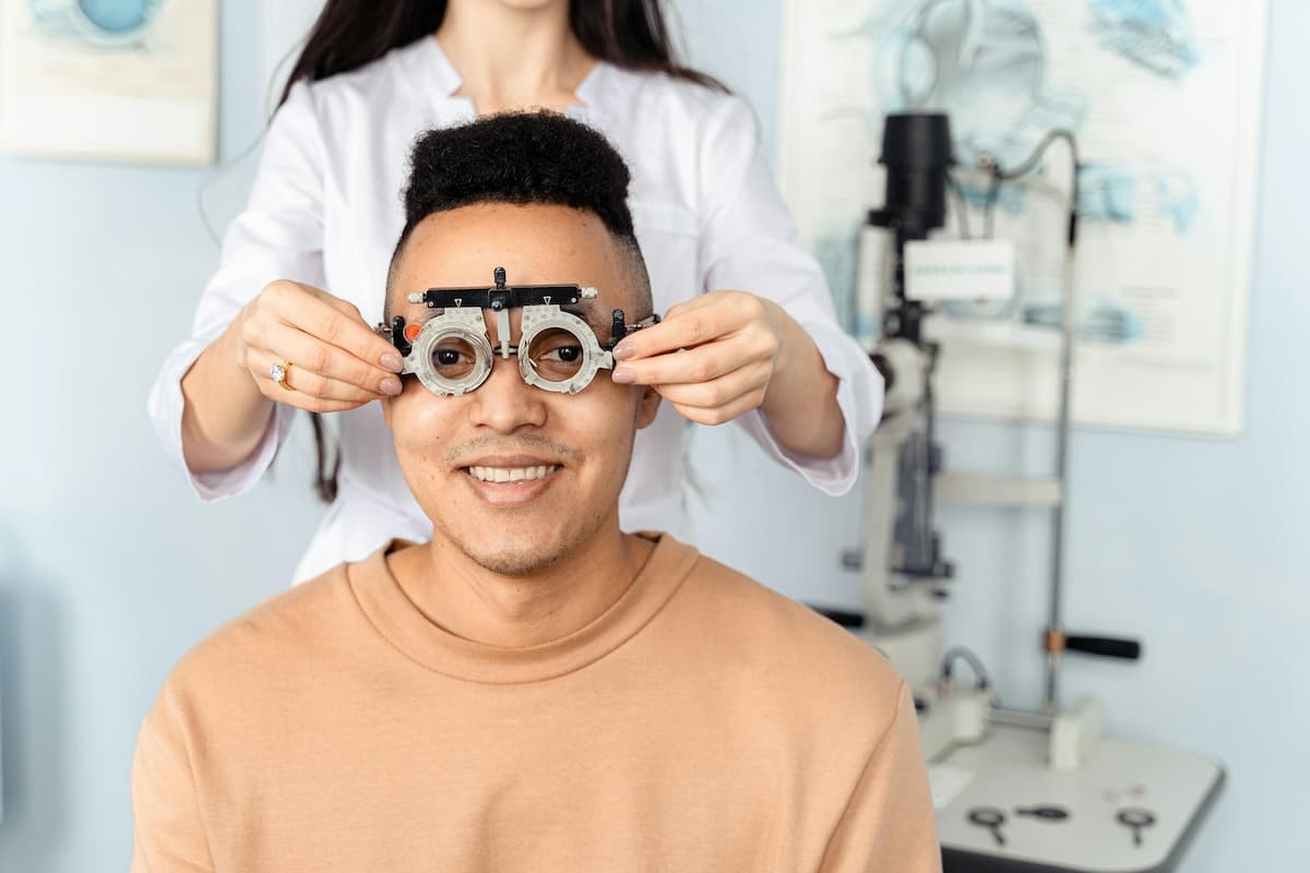 LASIK consultation eye examination